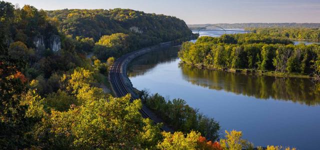 Mississippi River Scenic Landscape